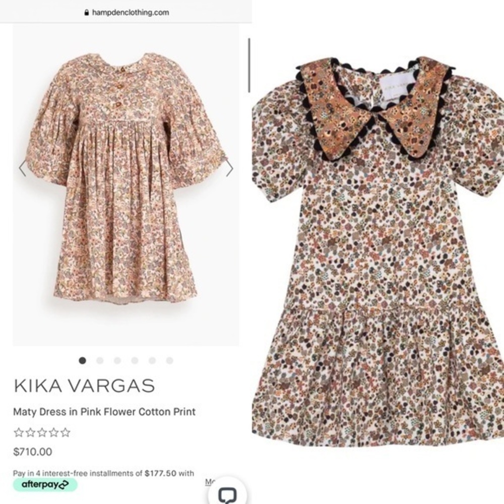 New Kika Vargas Nordstrom Girl Toddler Dress - Picture 2 of 13